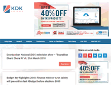 Tablet Screenshot of blog.kdksoftware.com